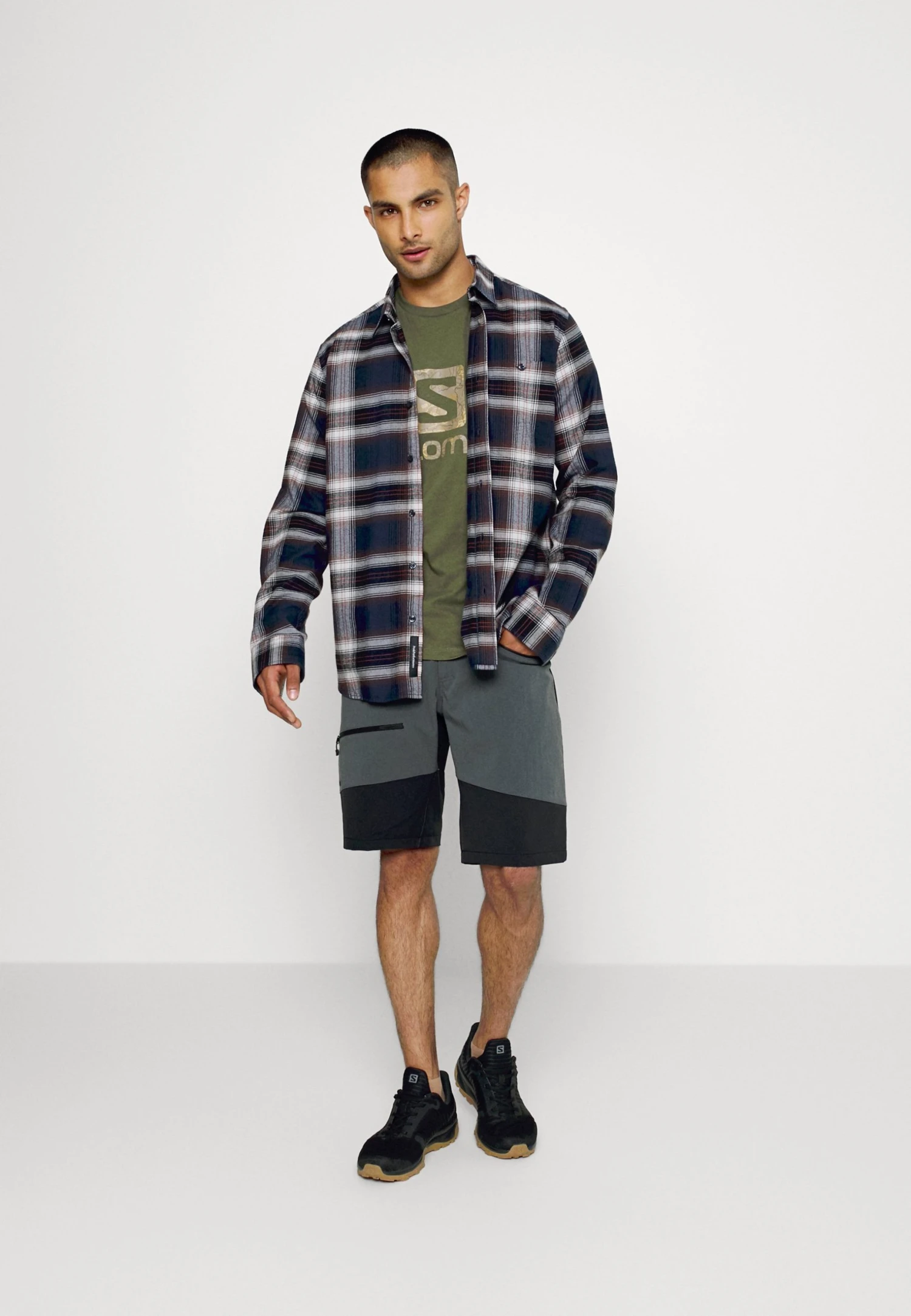 Salomon OUTLIFE LOGO TEE - T-shirt imprimé Men 4 Salomon OUTLIFE LOGO TEE - T-shirt imprimé Men – Image 2