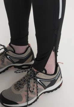 Salomon AGILE LONG - Collants Women -Salomon Soldes Magasin a74d69a273a64dd3a44922975e45b22a