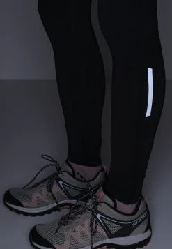 Salomon AGILE LONG - Collants Women -Salomon Soldes Magasin e2b4309d20d34f62837fe23436f75d76